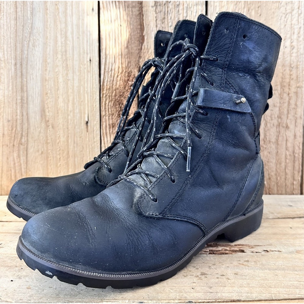 Teva Delavina Grunge Ankle Boots Roper Comfort Sz 7 Women's